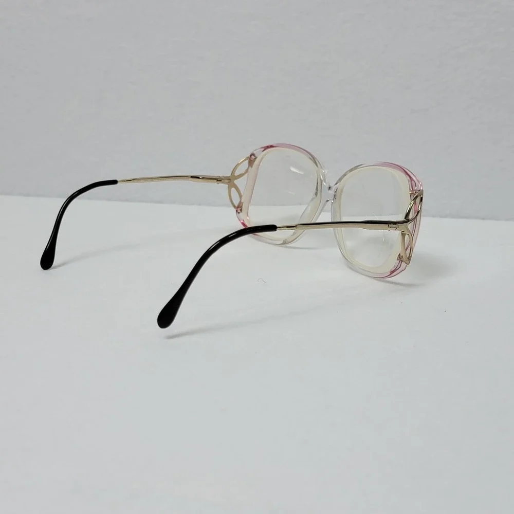 VTG BerDel Sferoflex RITA Cristallav Eyeglasses Frame Italy 1/25 Gold Filled